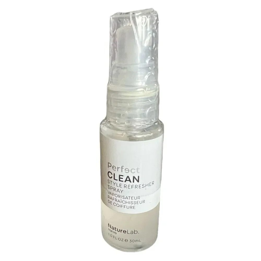 New NatureLab Tokyo Perfect Clean Style Refresher Spray 1fl.oz. Travel Size